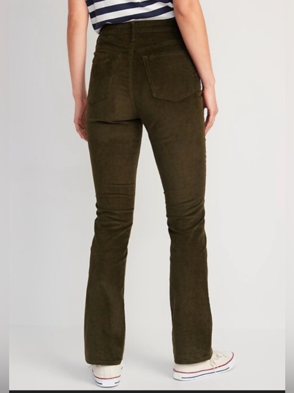 Old Navy women’s Dark Olive Corduroy Pants